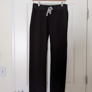 Figs Black Livingston Basic Scrub Pants